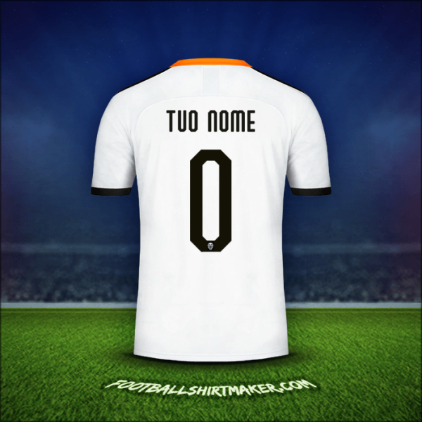 Maglia Valencia CF Cup 2019/20 -  tuo nome - 0