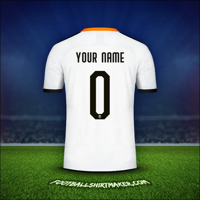 Jersey Valencia CF Cup 2019/20 -  your name - 0
