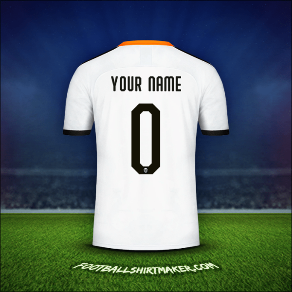 Shirt Valencia CF Cup 2019/20 -  your name - 0