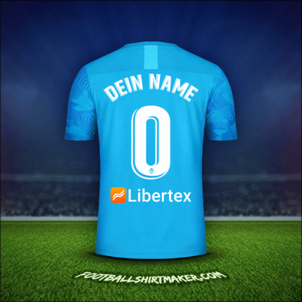 Trikot Valencia CF 2019/20 Dritte -  dein name - 0