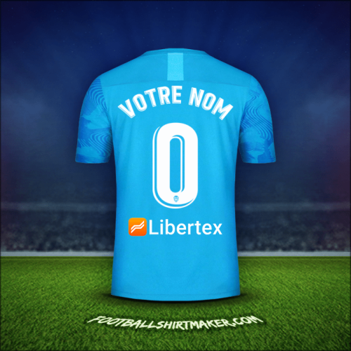 Maillot Valencia CF 2019/20 Troisième -  votre nom - 0