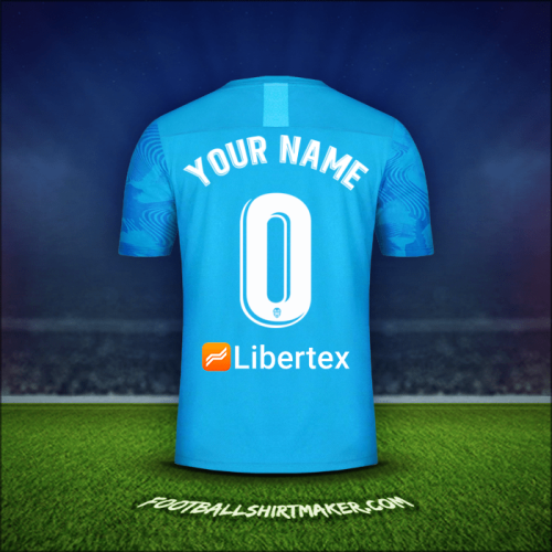 Shirt Valencia CF 2019/20 Third -  your name - 0