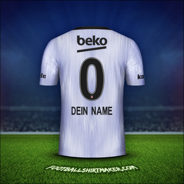 Trikot Besiktas JK 2019/20 Dritte -  dein name - 0