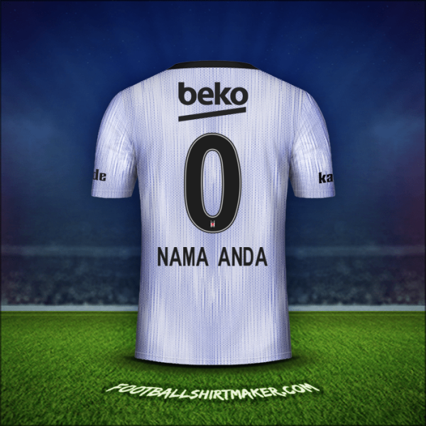Jersey Besiktas JK 2019/20 Ketiga -  nama anda - 0
