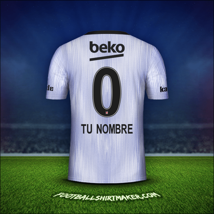 Camiseta Besiktas JK 2019/20 Tercera -  tu nombre - 0