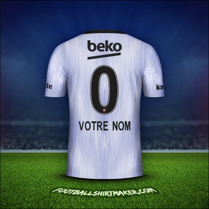 Maillot Besiktas JK 2019/20 Troisième -  votre nom - 0