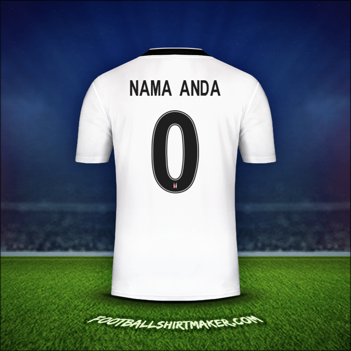 Jersey Besiktas JK Cup 2019/20 -  nama anda - 0