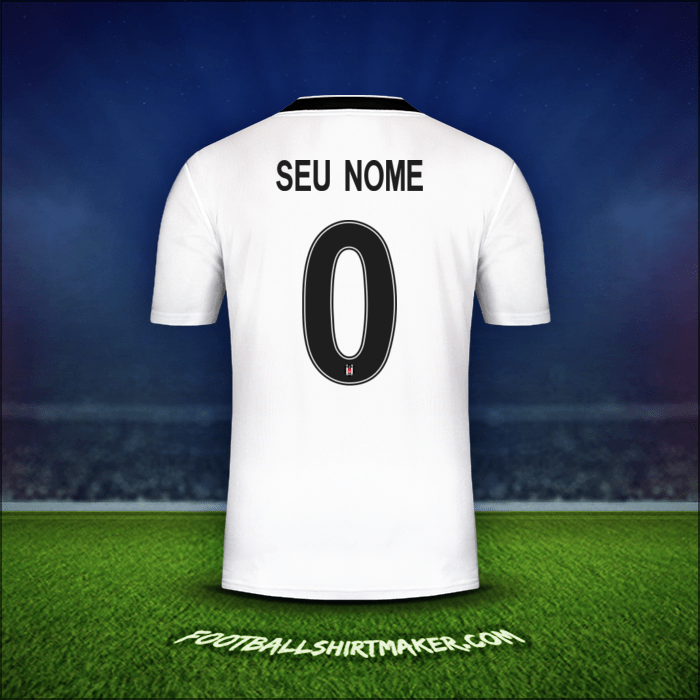 Camisa Besiktas JK Cup 2019/20 -  seu nome - 0