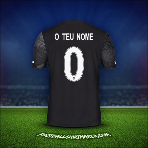 Camisola Besiktas JK Cup 2019/20 Alternativa -  o teu nome - 0