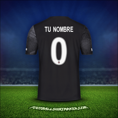 Jersey Besiktas JK Cup 2019/20 Visita -  tu nombre - 0