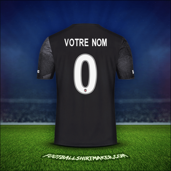 Maillot Besiktas JK Cup 2019/20 Extérieur -  votre nom - 0