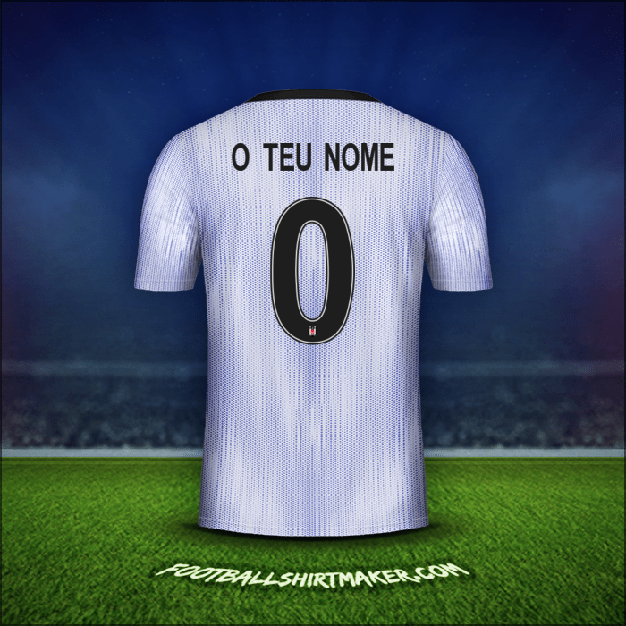 Camisola Besiktas JK Cup 2019/20 Terceira -  o teu nome - 0