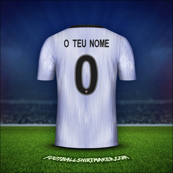 Camisola Besiktas JK Cup 2019/20 Terceira -  o teu nome - 0