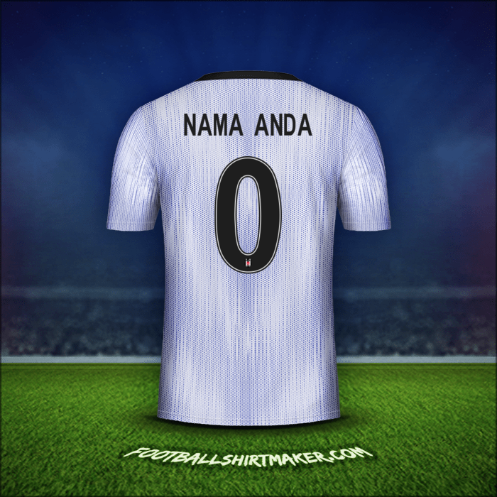 Jersey Besiktas JK Cup 2019/20 Ketiga -  nama anda - 0