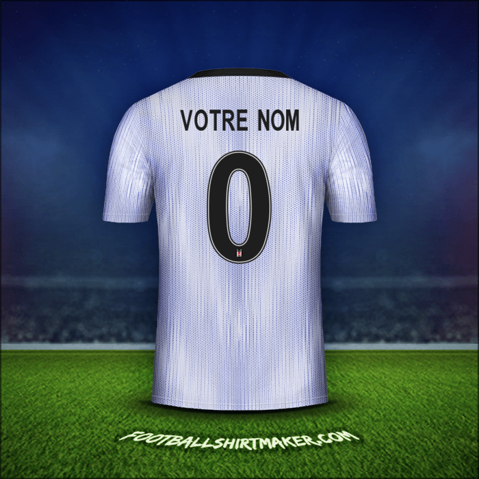 Maillot Besiktas JK Cup 2019/20 Troisième -  votre nom - 0