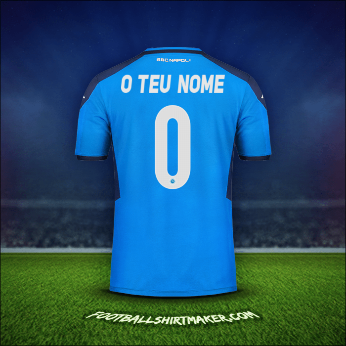 Camisola SSC Napoli Cup 2019/20 -  o teu nome - 0