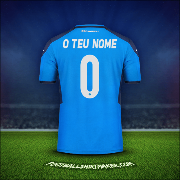 Camisola SSC Napoli Cup 2019/20 -  o teu nome - 0