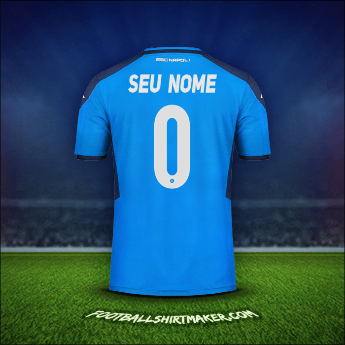 Camisa SSC Napoli Cup 2019/20 -  seu nome - 0