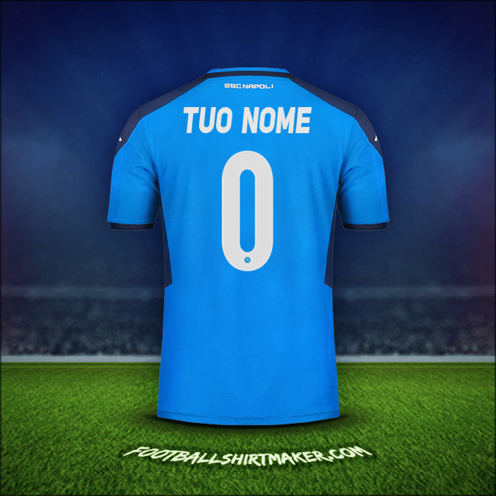 Maglia SSC Napoli Cup 2019/20 -  tuo nome - 0