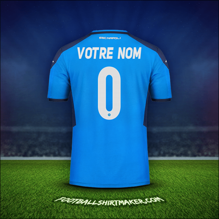 Maillot SSC Napoli Cup 2019/20 -  votre nom - 0