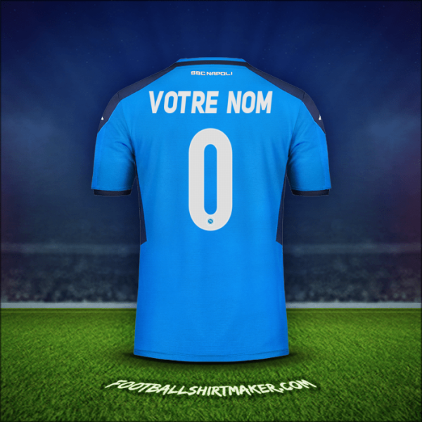 Maillot SSC Napoli Cup 2019/20 -  votre nom - 0
