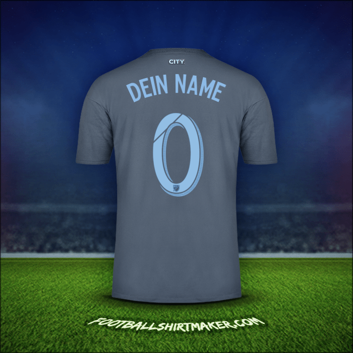 Trikot New York City FC 2018/19 Auswärts -  dein name - 0