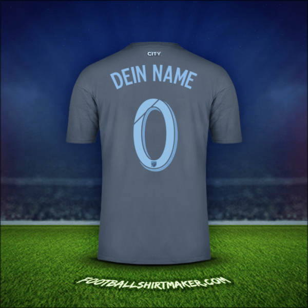 Trikot New York City FC 2018/19 Auswärts -  dein name - 0