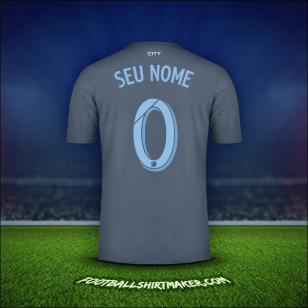 Camisa New York City FC 2018/19 Alternativa -  seu nome - 0