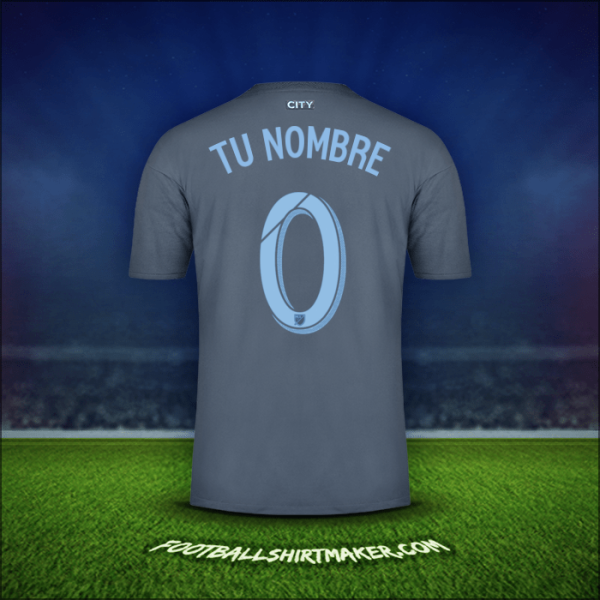 Jersey New York City FC 2018/19 Visita -  tu nombre - 0
