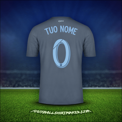 Maglia New York City FC 2018/19 Seconda -  tuo nome - 0