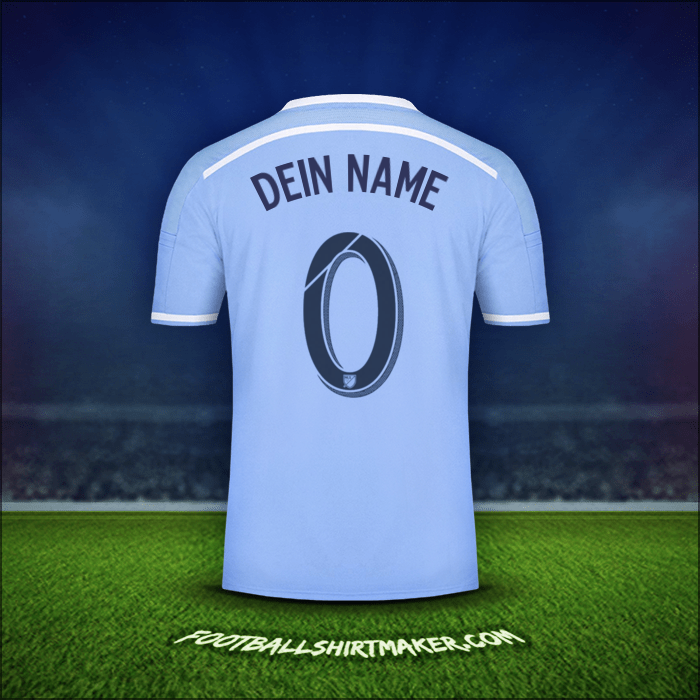 Trikot New York City FC 2015/16 -  dein name - 0