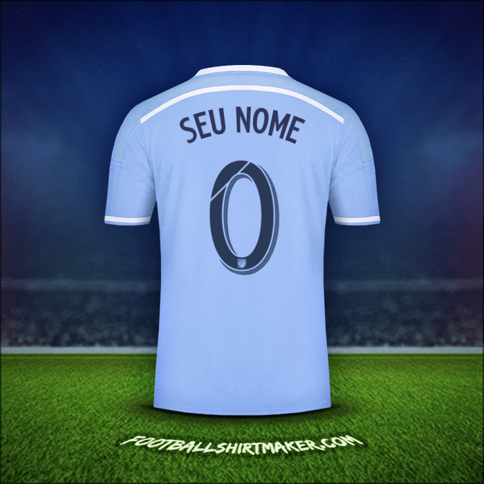 Camisa New York City FC 2015/16 -  seu nome - 0