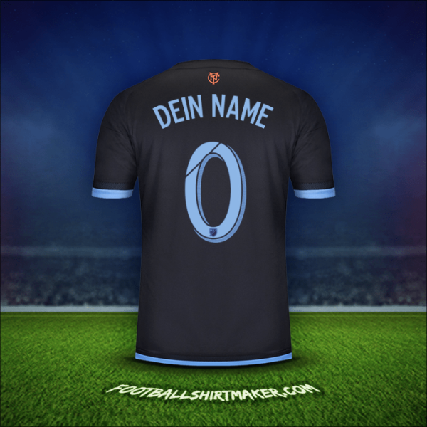 Trikot New York City FC 2015 Auswärts -  dein name - 0