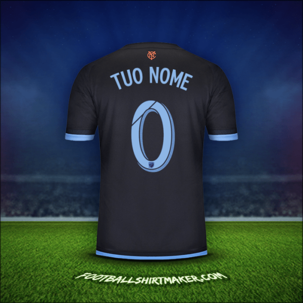 Maglia New York City FC 2015 Seconda -  tuo nome - 0