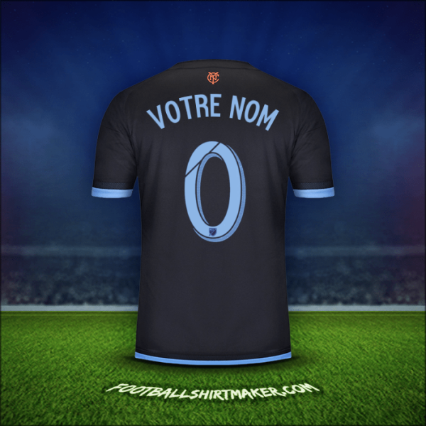 Maillot New York City FC 2015 Extérieur -  votre nom - 0