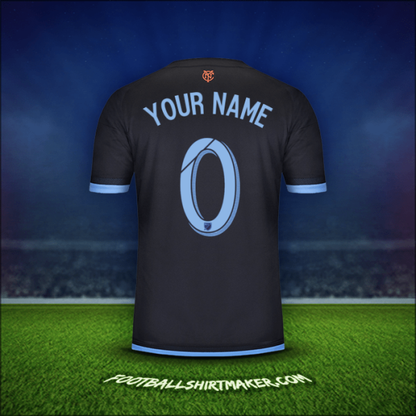 Shirt New York City FC 2015 Away -  your name - 0