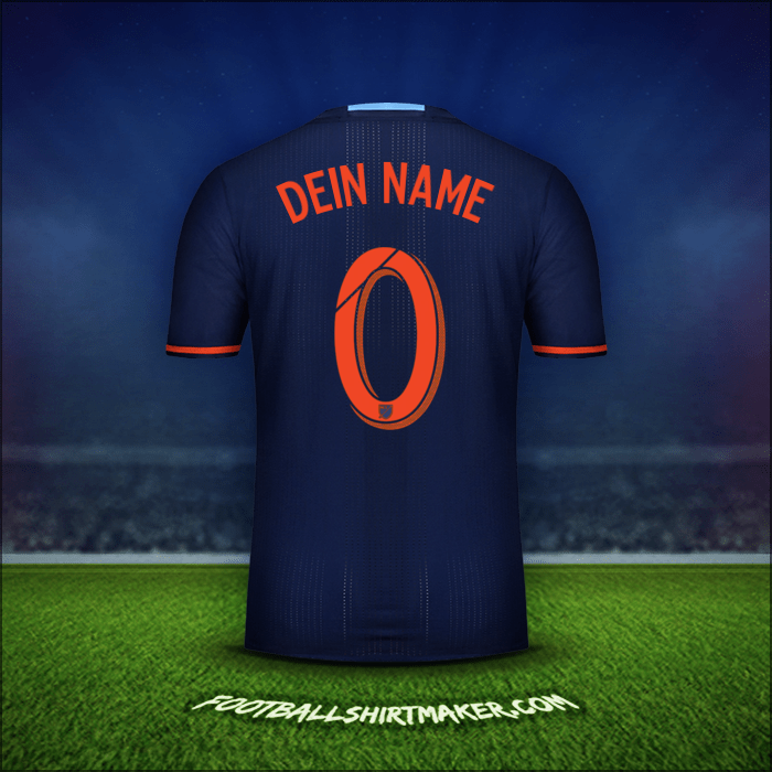 Trikot New York City FC 2016/17 Auswärts -  dein name - 0