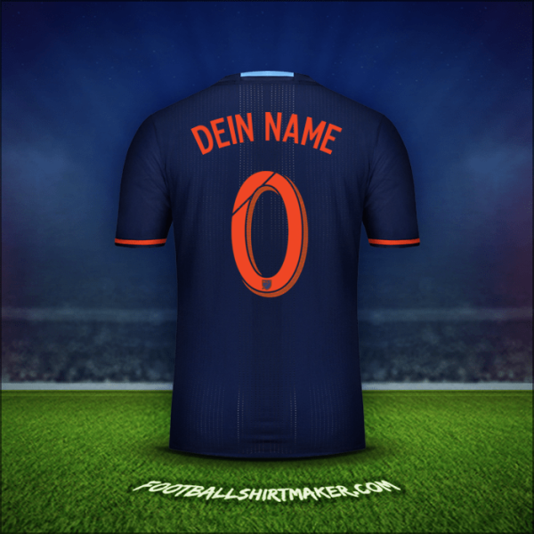 Trikot New York City FC 2016/17 Auswärts -  dein name - 0