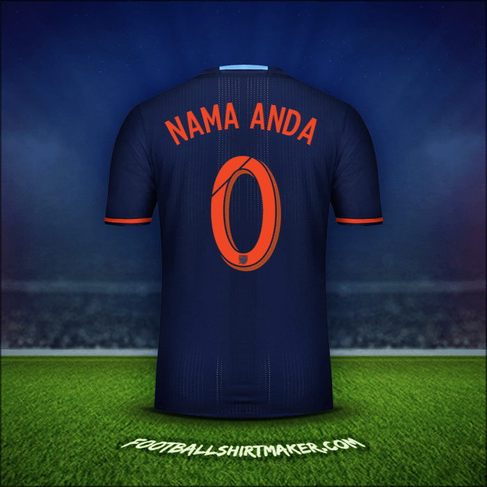 Jersey New York City FC 2016/17 Alternatif -  nama anda - 0