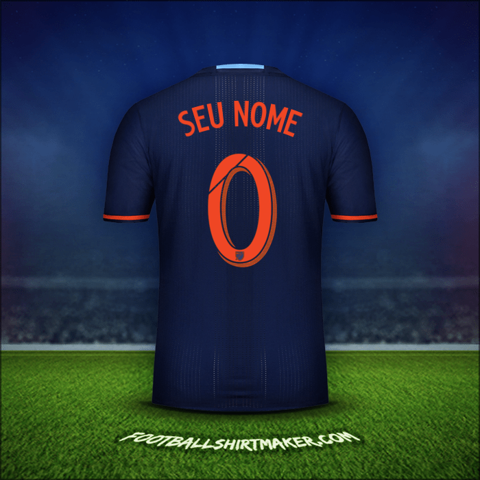 Camisa New York City FC 2016/17 Alternativa -  seu nome - 0