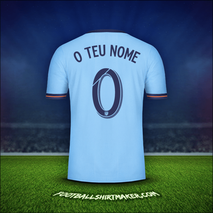Camisola New York City FC 2017/18 -  o teu nome - 0