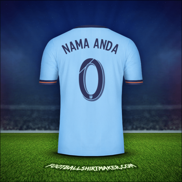 Jersey New York City FC 2017/18 -  nama anda - 0
