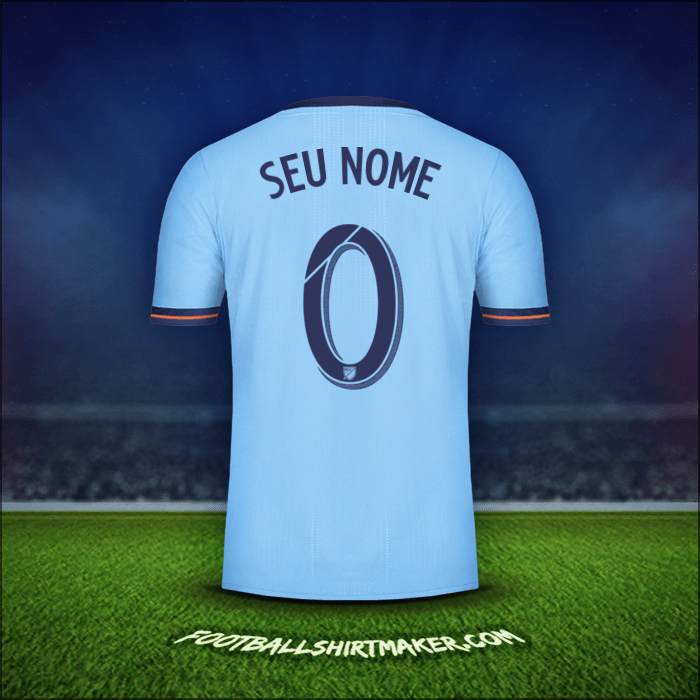 Camisa New York City FC 2017/18 -  seu nome - 0