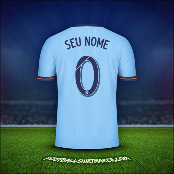 Camisa New York City FC 2017/18 -  seu nome - 0