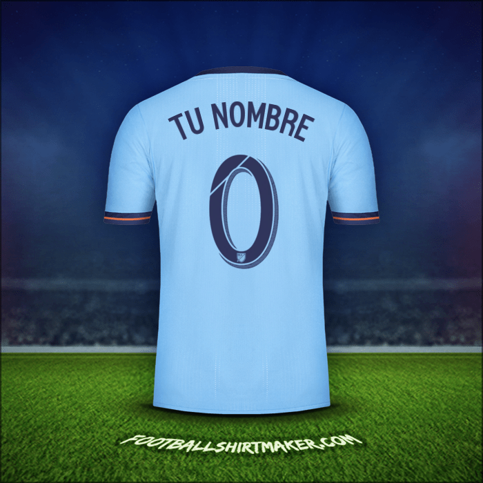 Jersey New York City FC 2017/18 -  tu nombre - 0