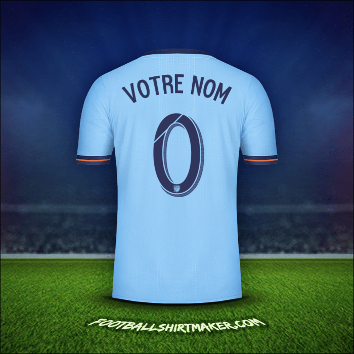 Maillot New York City FC 2017/18 -  votre nom - 0