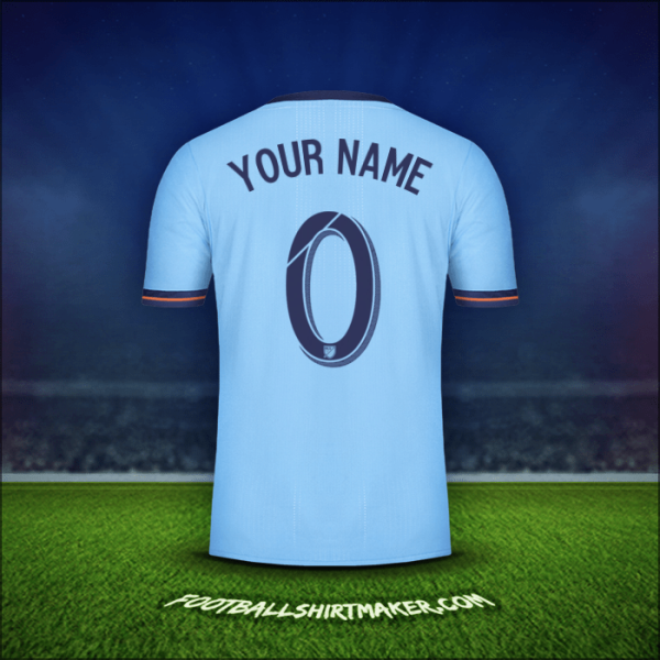 Jersey New York City FC 2017/18 -  your name - 0
