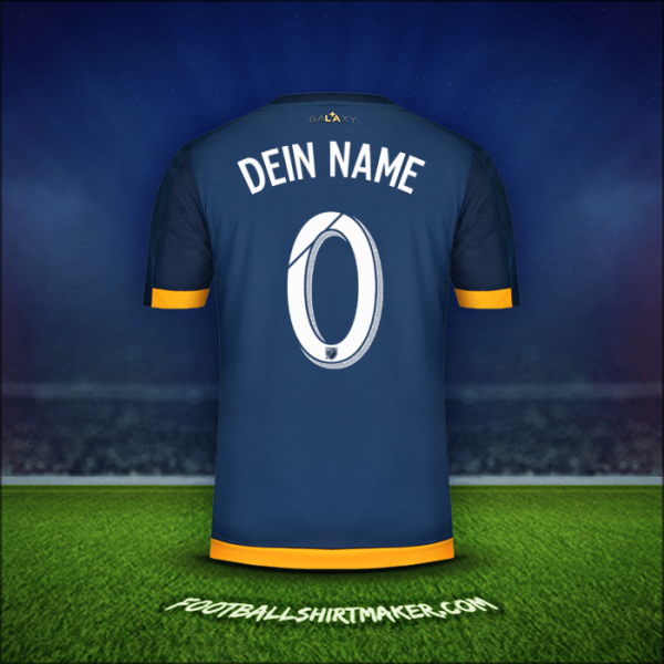 Trikot LA Galaxy 2015/2016 Auswärts -  dein name - 0