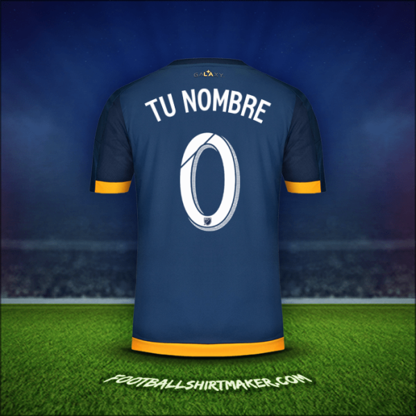 Camiseta LA Galaxy 2015/2016 Visita -  tu nombre - 0