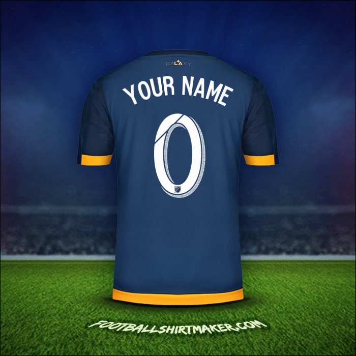 Shirt LA Galaxy 2015/2016 Away -  your name - 0